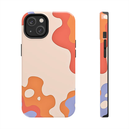 Funda resistente para teléfono con diseño de pastel líquido de verano | Estética