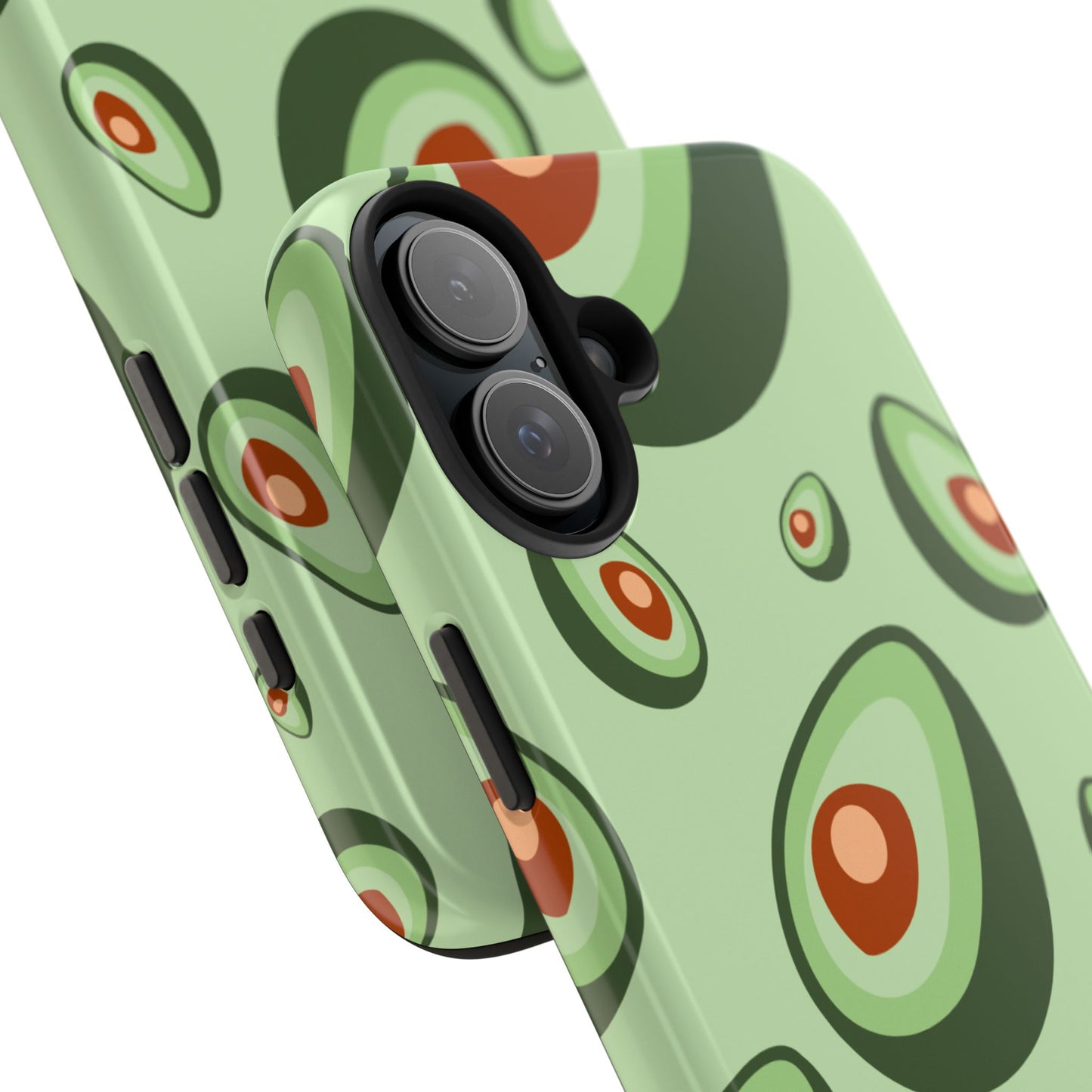 Trendy Avocado Pattern Green Aesthetic Minimal Fruit Phone Case | Food