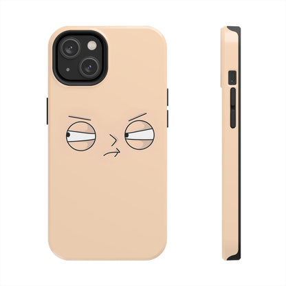 Family Guy Stewie Suspicious Eyes Look Tough Phone Case | Cartoons