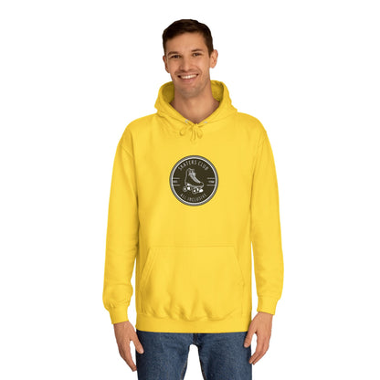 Black Round Skaters Club Unisex Hoodie