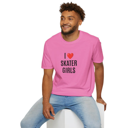 I Love Skater Girls T-Shirt