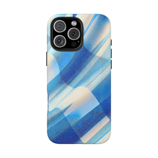 Pastel Plaid Pattern Clean Tough Phone Case | Aesthetic