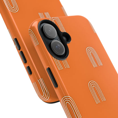Arches Orange Tough Phone Case | Aesthetic