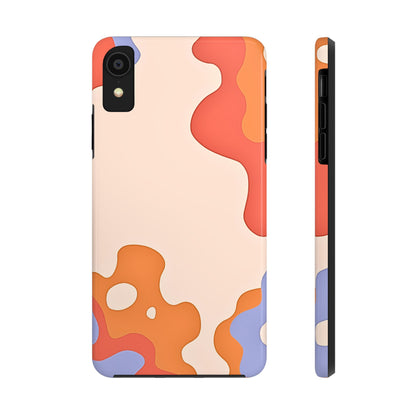 Funda resistente para teléfono con diseño de pastel líquido de verano | Estética
