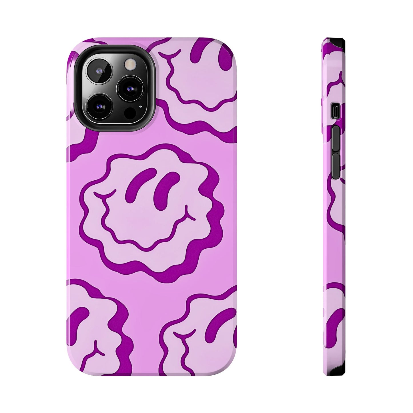 Waving Smile Preppy Pinky Tough Phone Case | Aesthetic