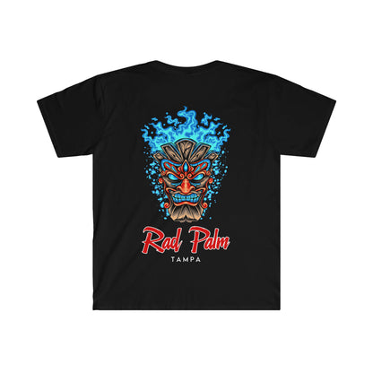 Rad Palm Ice Tiki Unisex Softstyle T-Shirt