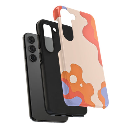Funda resistente para teléfono con diseño de pastel líquido de verano | Estética
