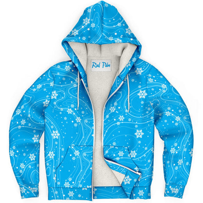 Rad Palm North pole Fleece Lined Hoodie