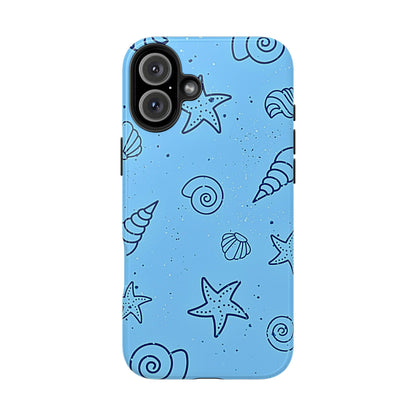Funda resistente para teléfono Shells azul claro | Estética