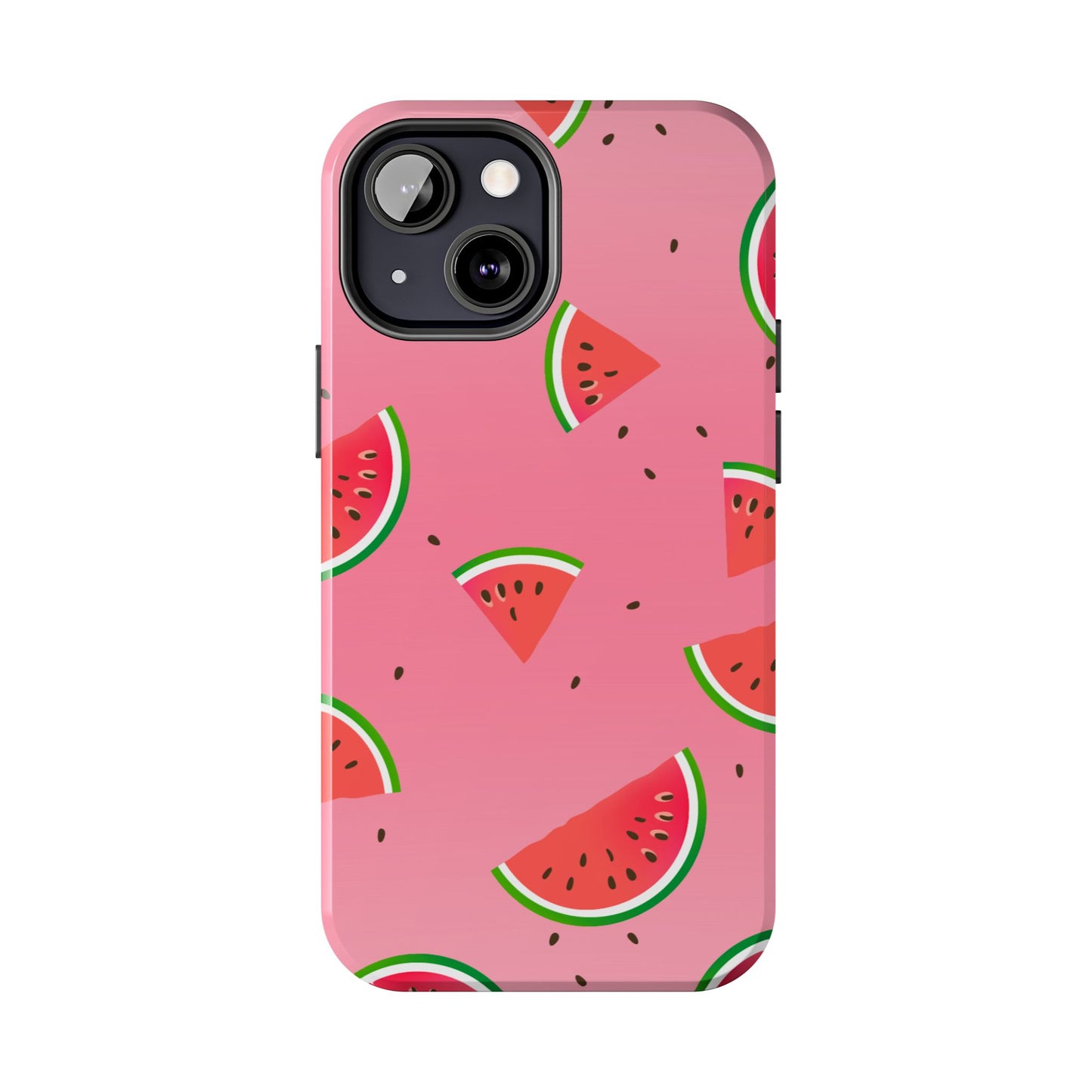 Pink and Red Gradient Watermelon Tough Phone Case | Food