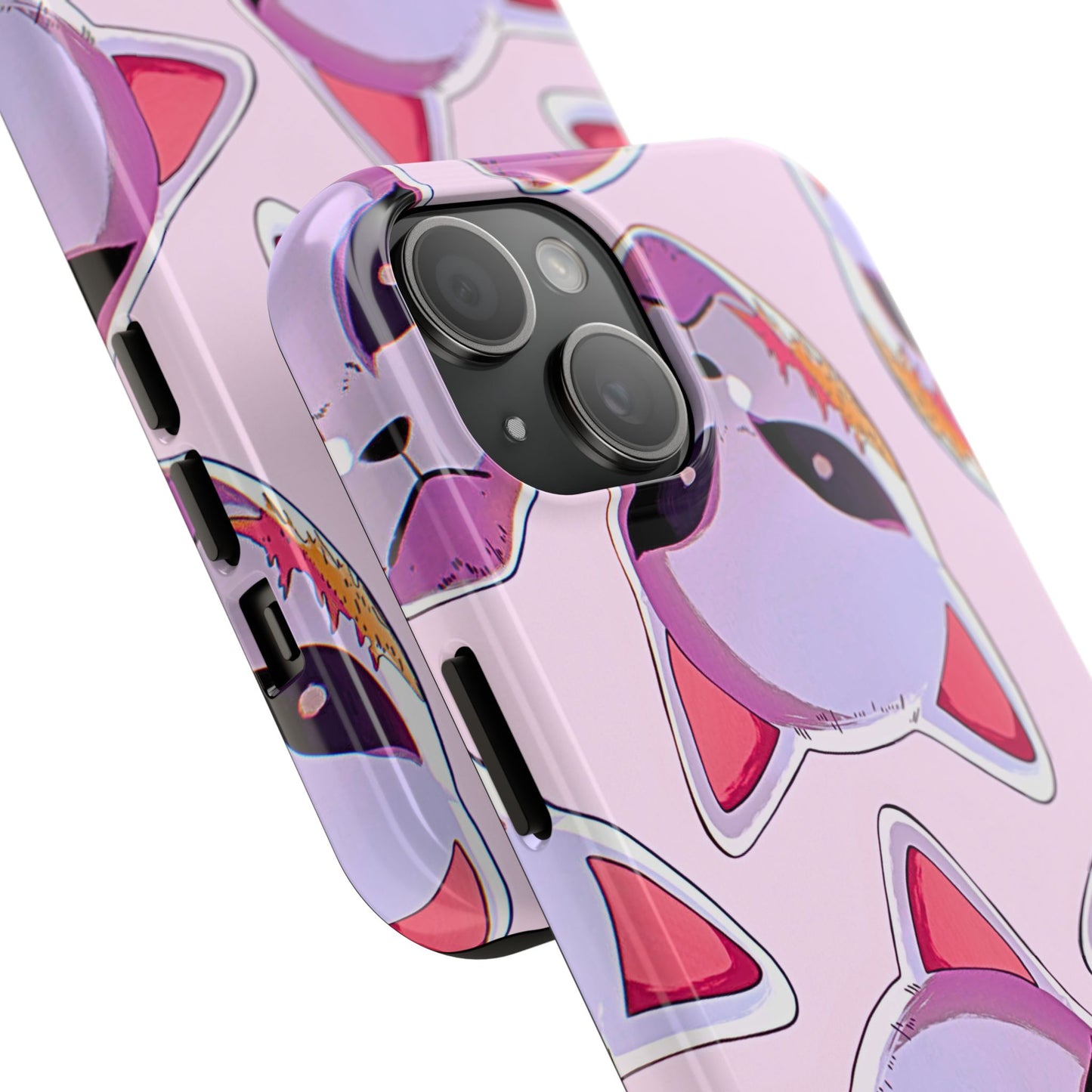 Sabito Fox Mask Pattern Tough Phone Case | Anime - Demon Slayer