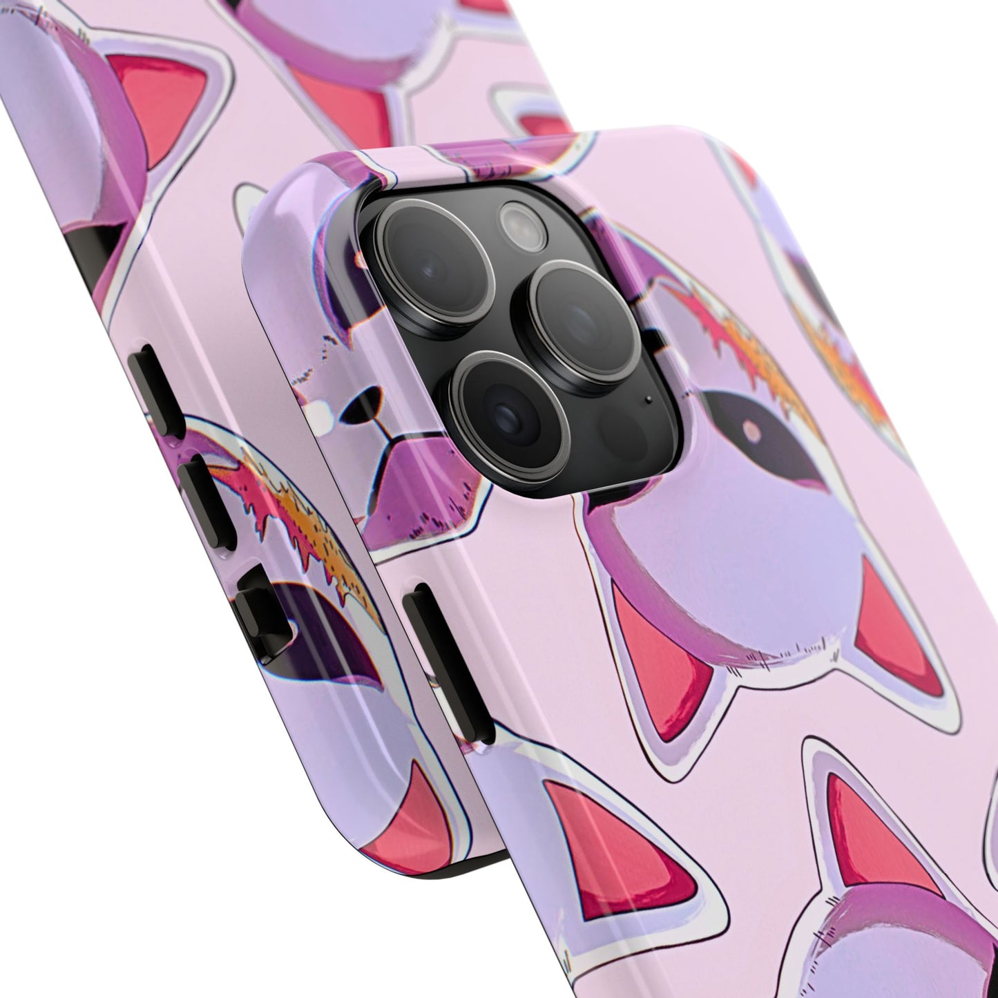 Sabito Fox Mask Pattern Tough Phone Case | Anime - Demon Slayer