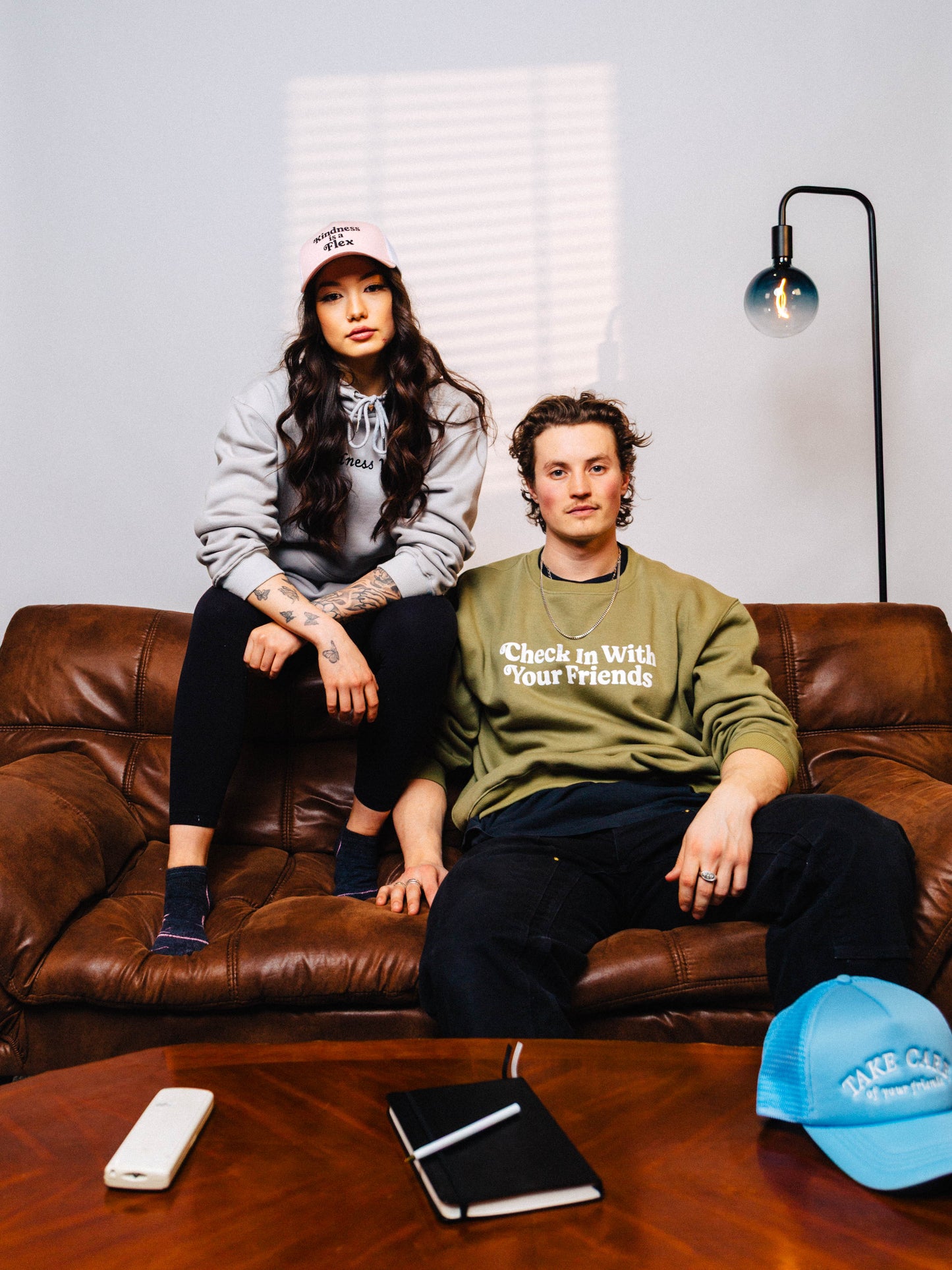 Check on your Friend Crewneck