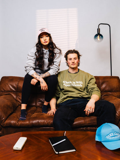 Check on your Friend Crewneck