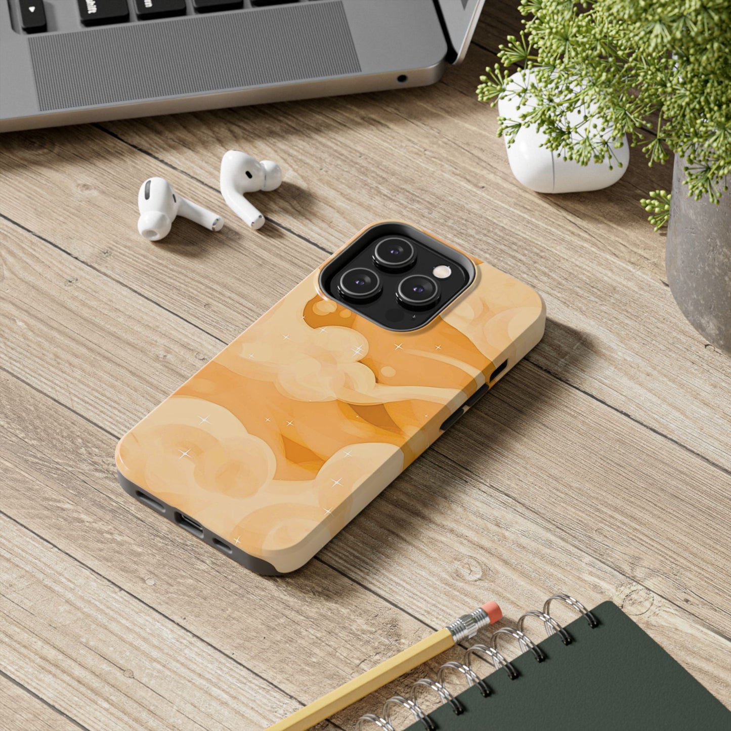 Colored Clouds Style Tough Phone Case | Aesthetic