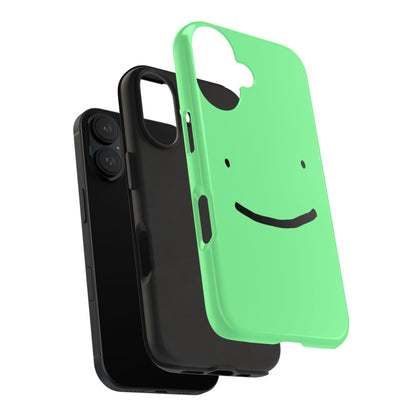 Simple Smile Green Face Tough Phone Case | Other