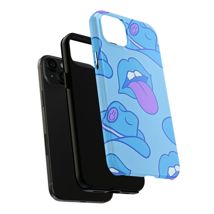 Funda resistente para teléfono con estampado de sombrero vaquero y labios sensuales (versión 2) | Estética
