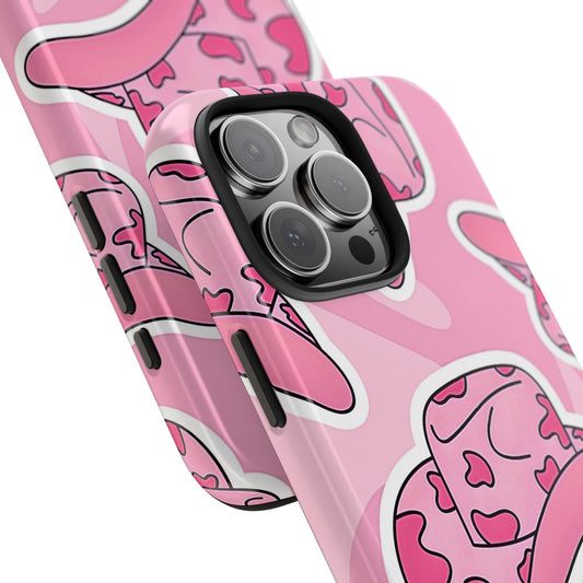 Pink Cowboy Hat Preppy Tough Phone Case | Aesthetic