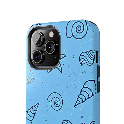 Funda resistente para teléfono Shells azul claro | Estética