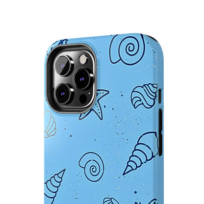 Funda resistente para teléfono Shells azul claro | Estética