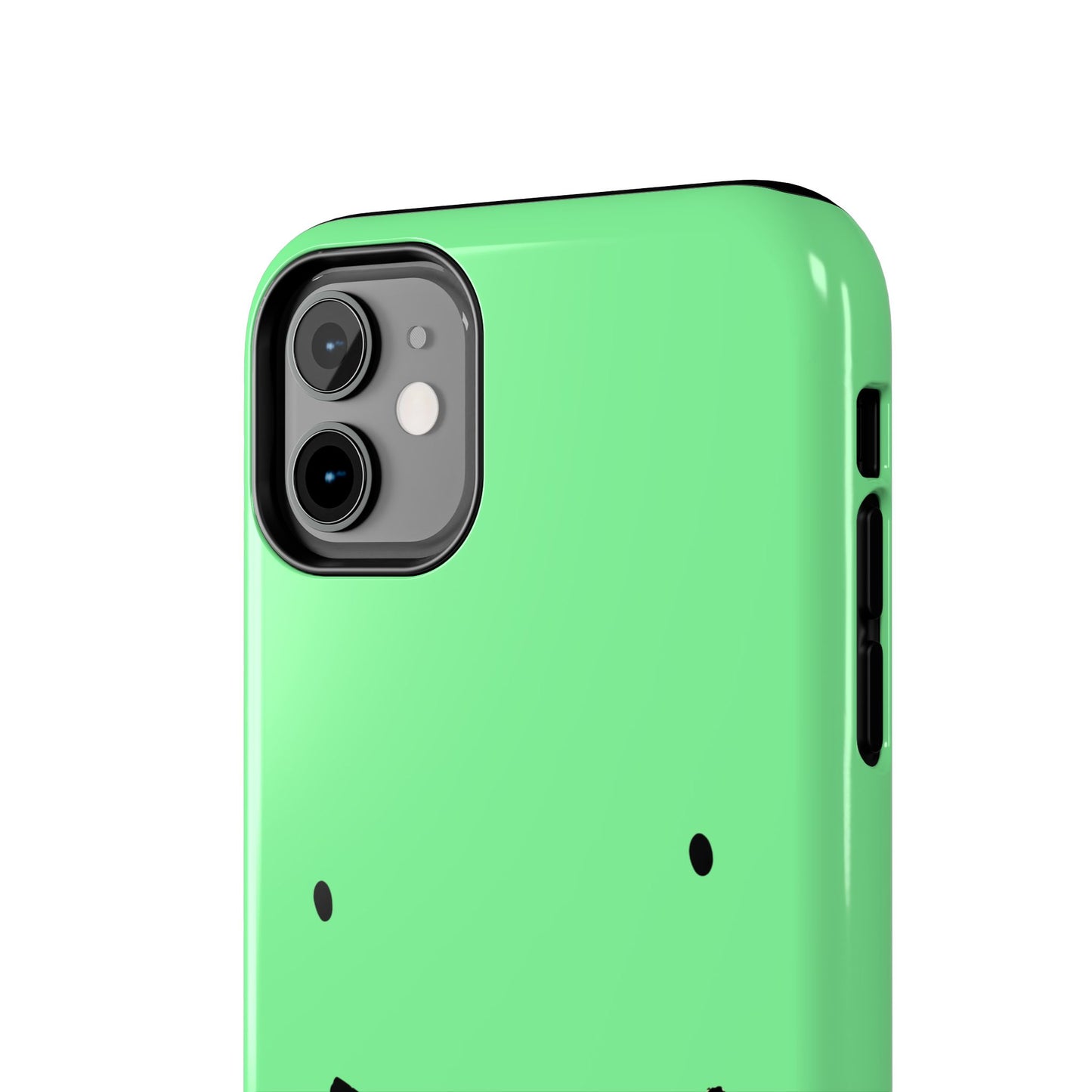 Simple Smile Green Face Tough Phone Case | Other