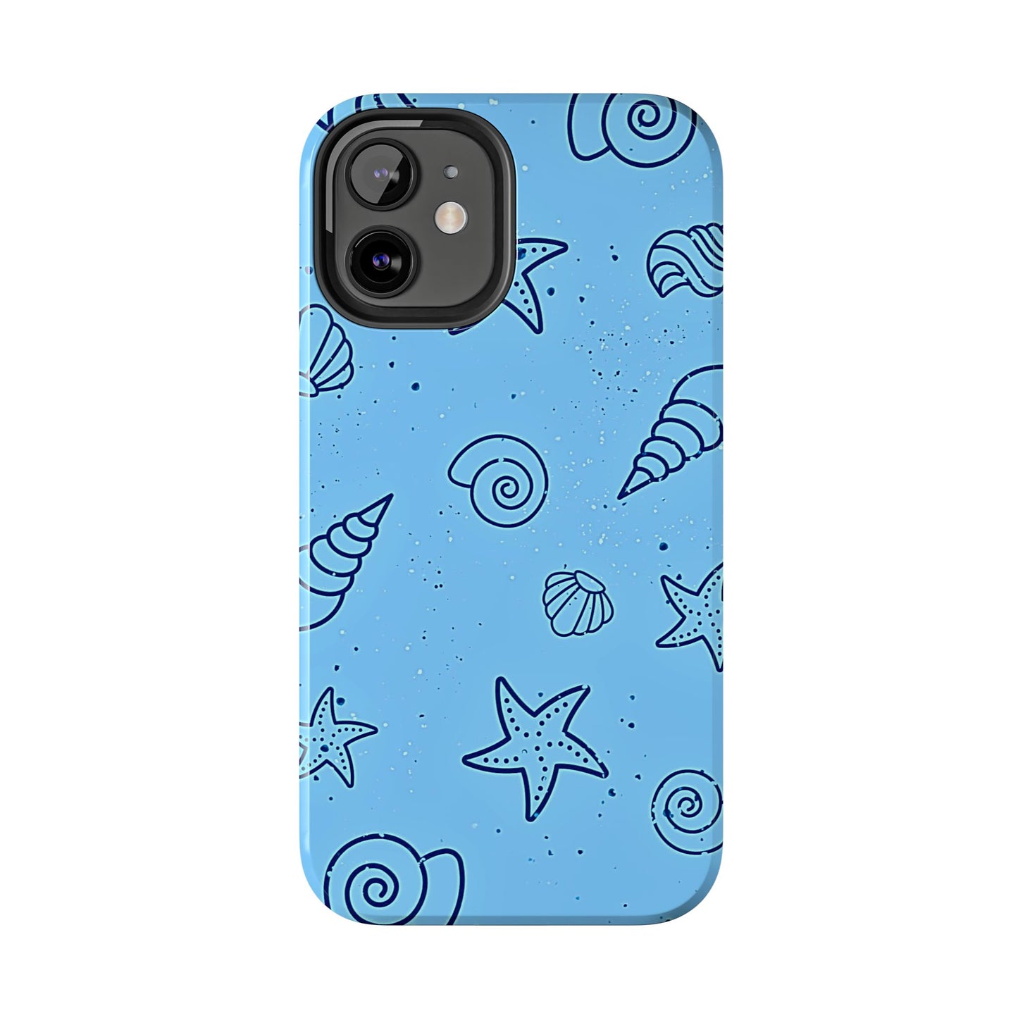 Funda resistente para teléfono Shells azul claro | Estética