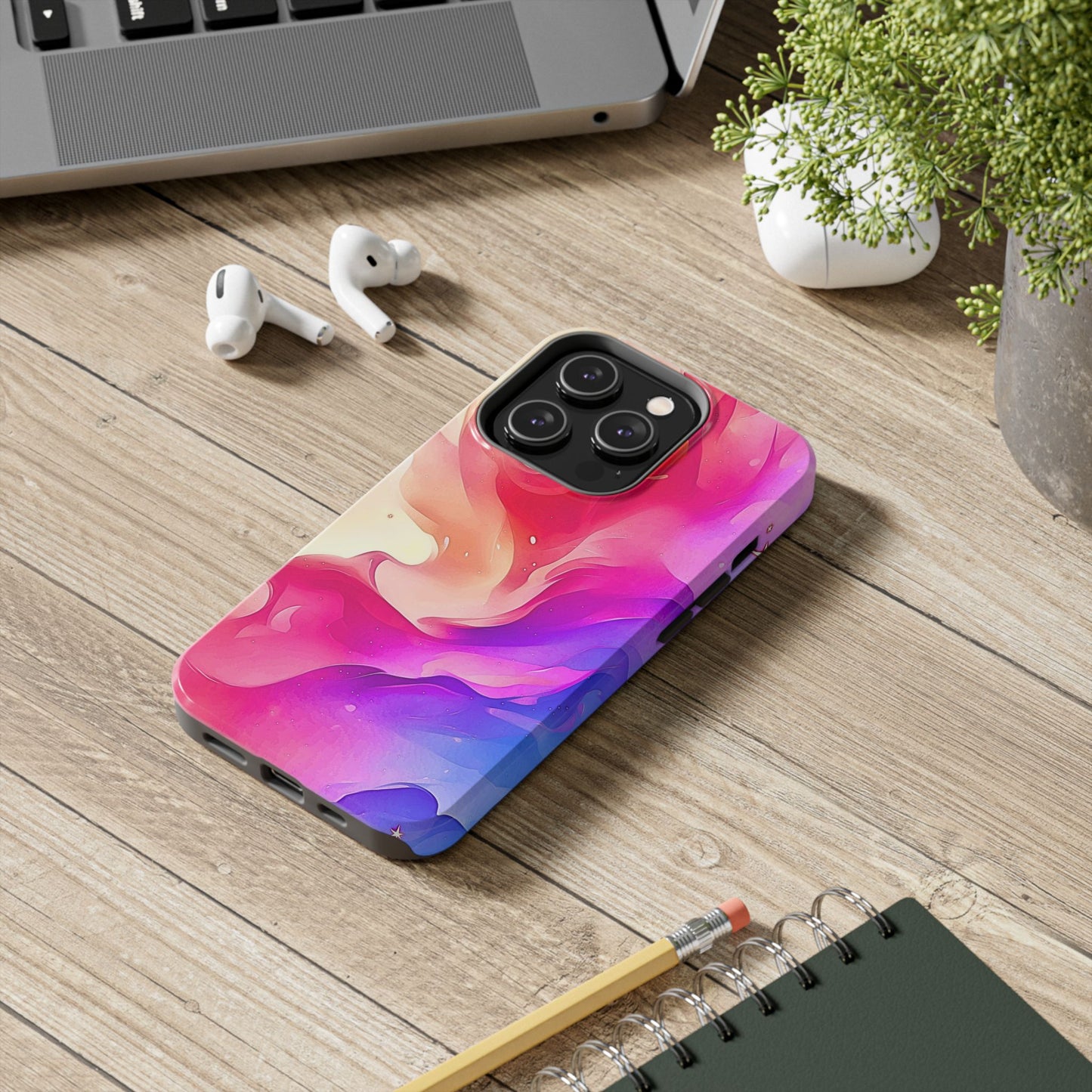 Soft Pastel Gradient Tough Phone Case | Aesthetic