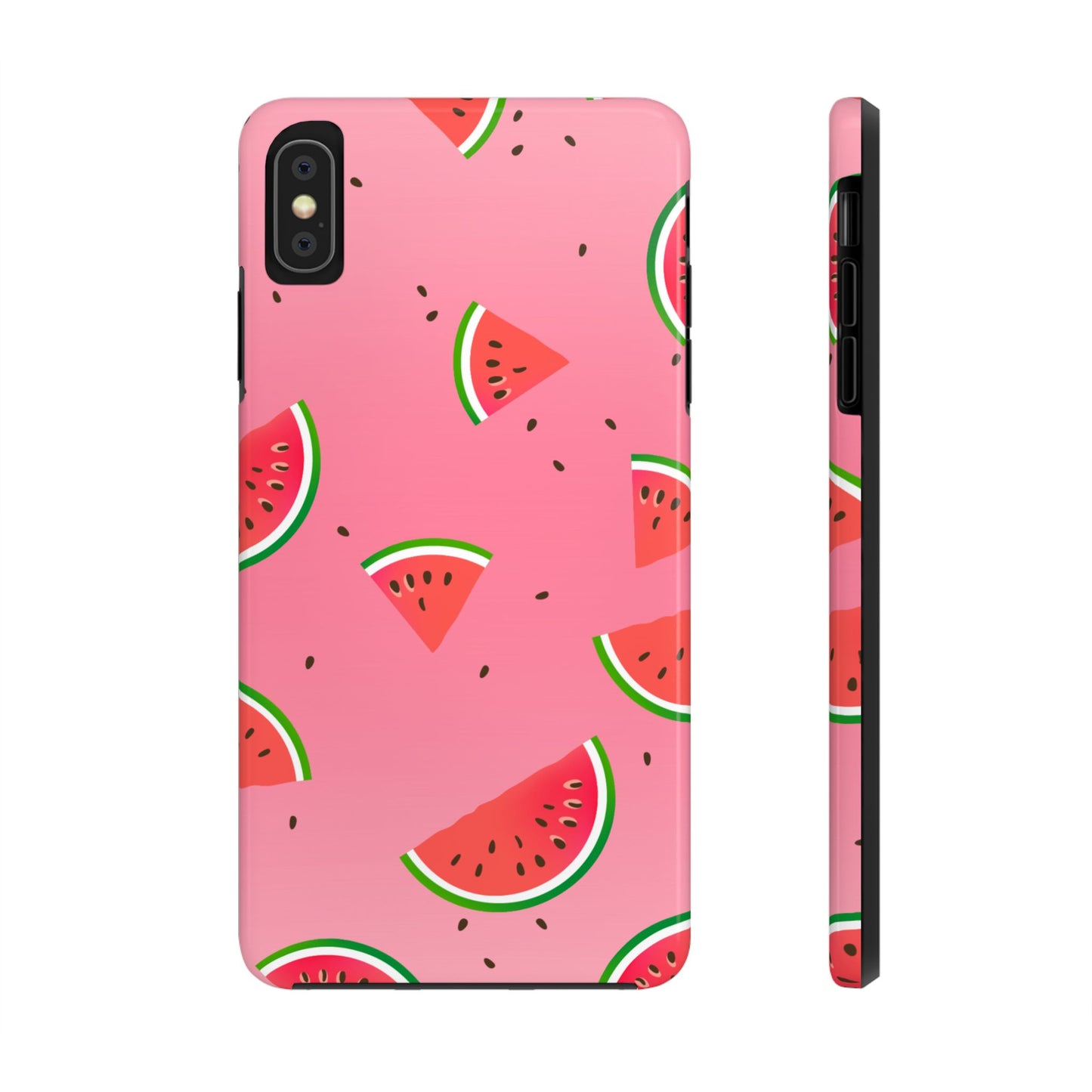 Pink and Red Gradient Watermelon Tough Phone Case | Food