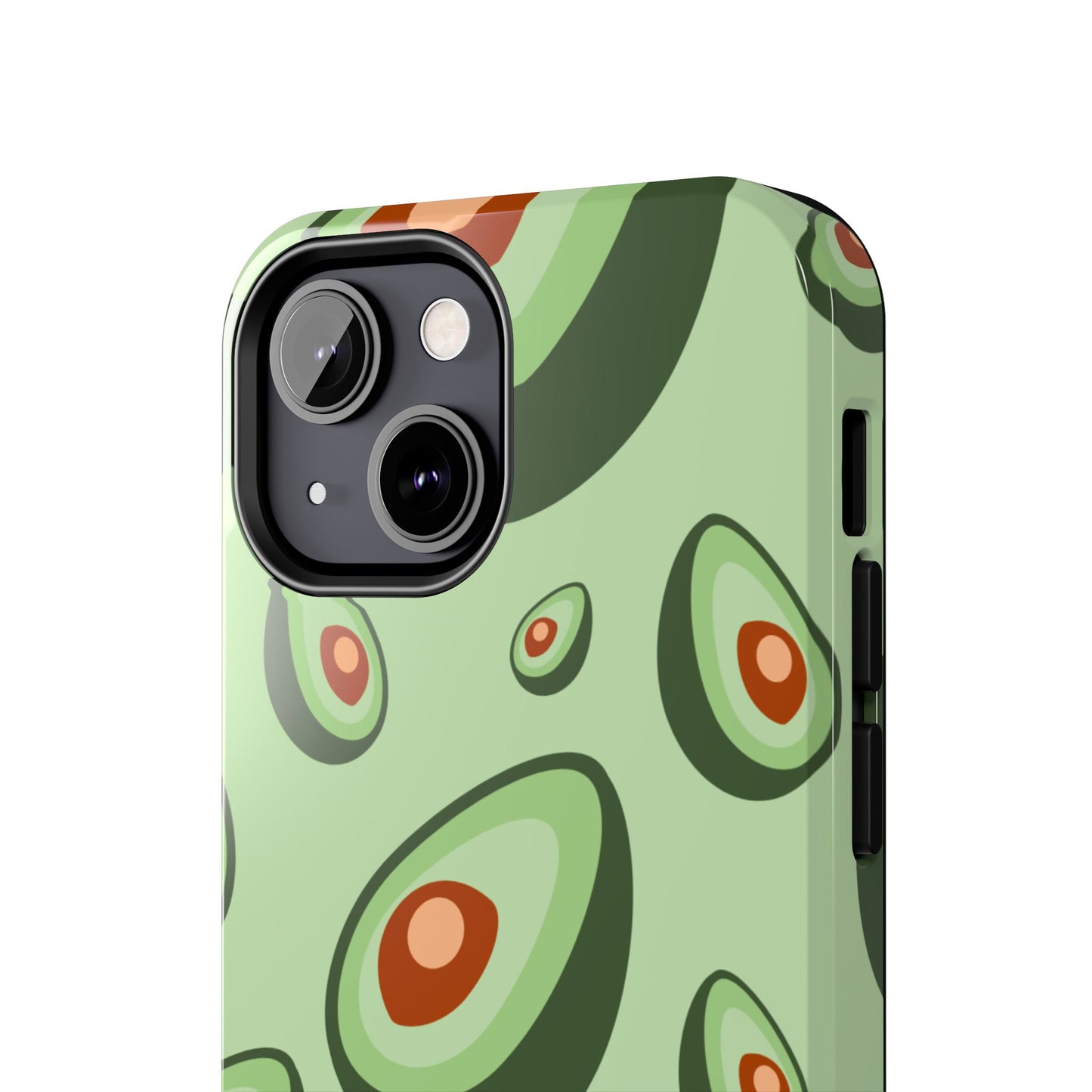 Trendy Avocado Pattern Green Aesthetic Minimal Fruit Phone Case | Food