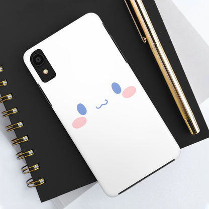 Sanrio Cinnamoroll Cute Face Pastel Kawaii Minimal Tough Phone Case | Cartoons