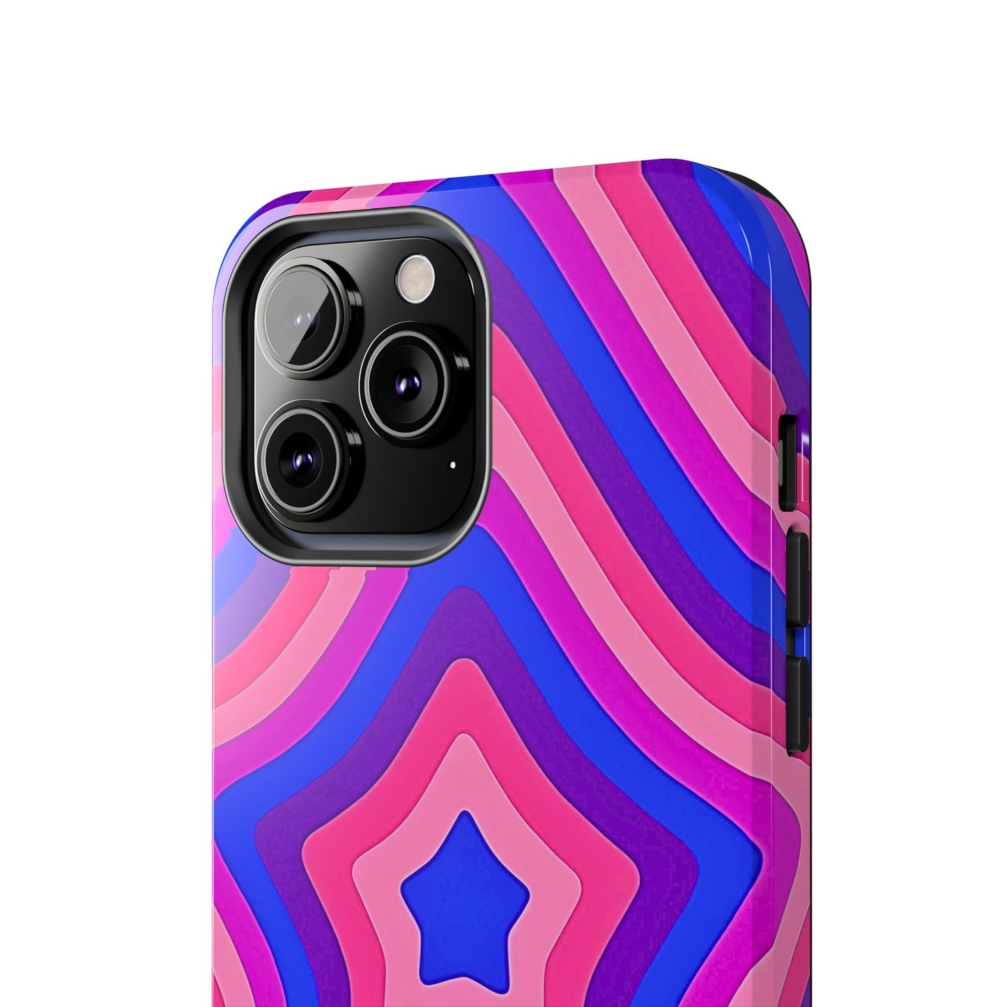 Funda resistente para teléfono con diseño de estrella retro | Estética