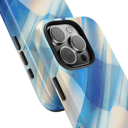 Pastel Plaid Pattern Clean Tough Phone Case | Aesthetic