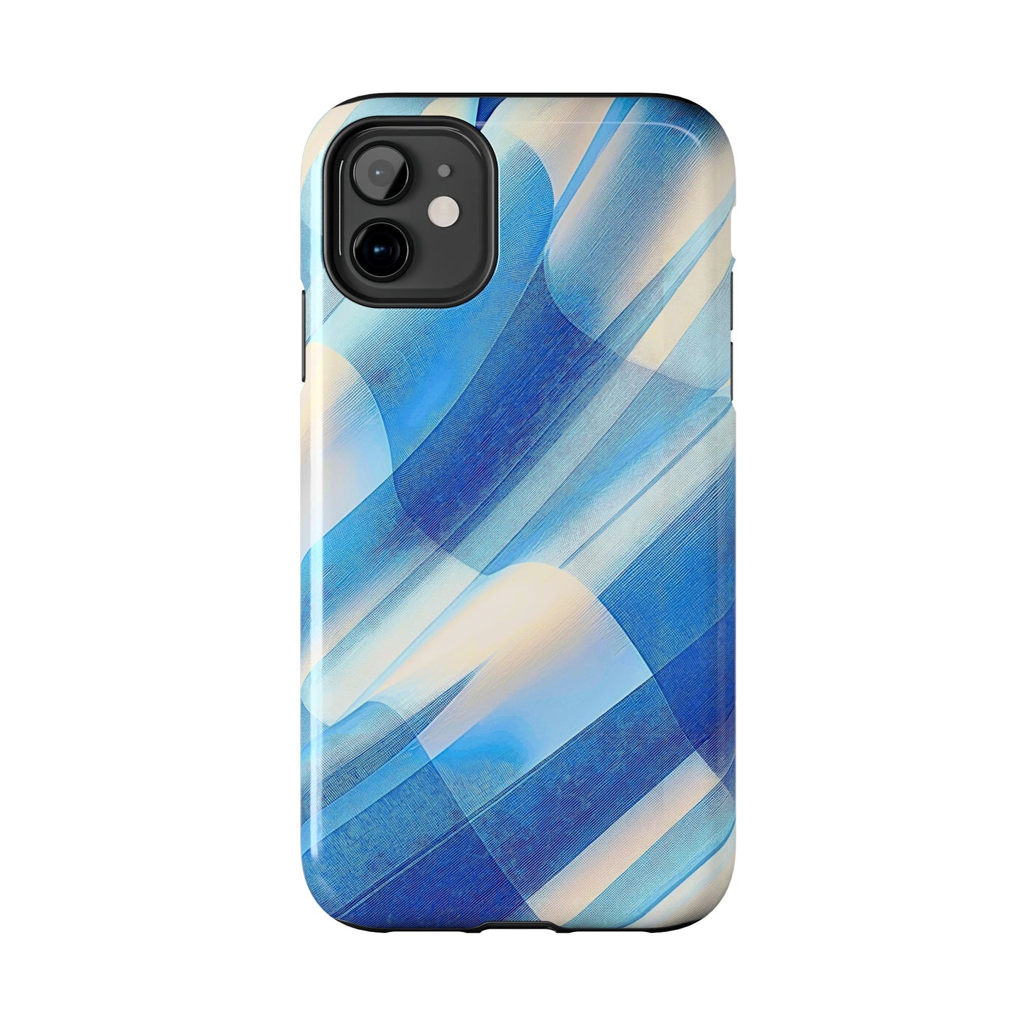 Pastel Plaid Pattern Clean Tough Phone Case | Aesthetic