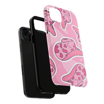 Pink Cowboy Hat Preppy Tough Phone Case | Aesthetic