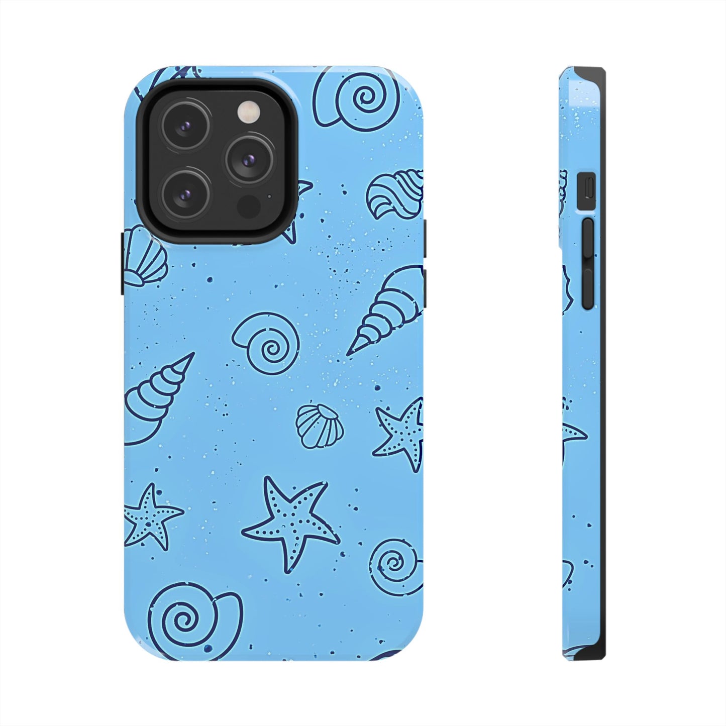 Funda resistente para teléfono Shells azul claro | Estética