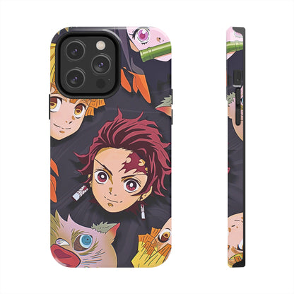 Demon Slayer Gang Tough Phone Case | Anime - Demon Slayer