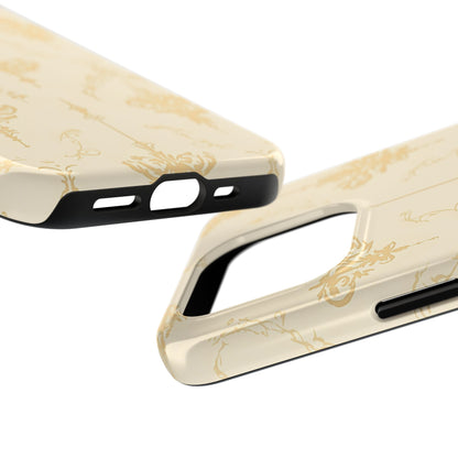 Vintage Classic Ornament Pattern Tough Phone Case | Aesthetic