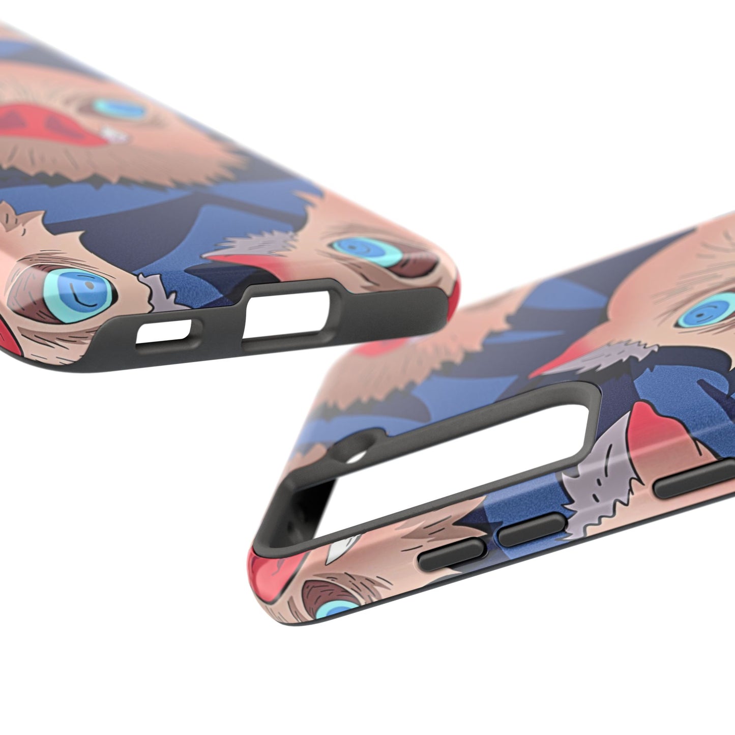 Inosuke Hashibira Head Pattern Tough Phone Case | Anime - Demon Slayer