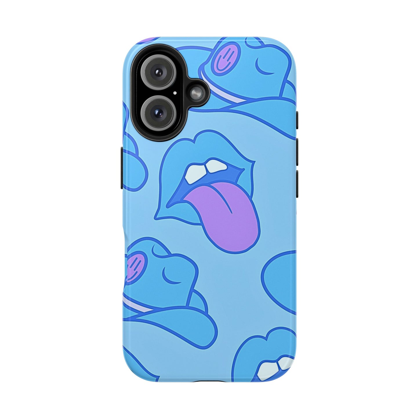 Funda resistente para teléfono con estampado de sombrero vaquero y labios sensuales (versión 2) | Estética