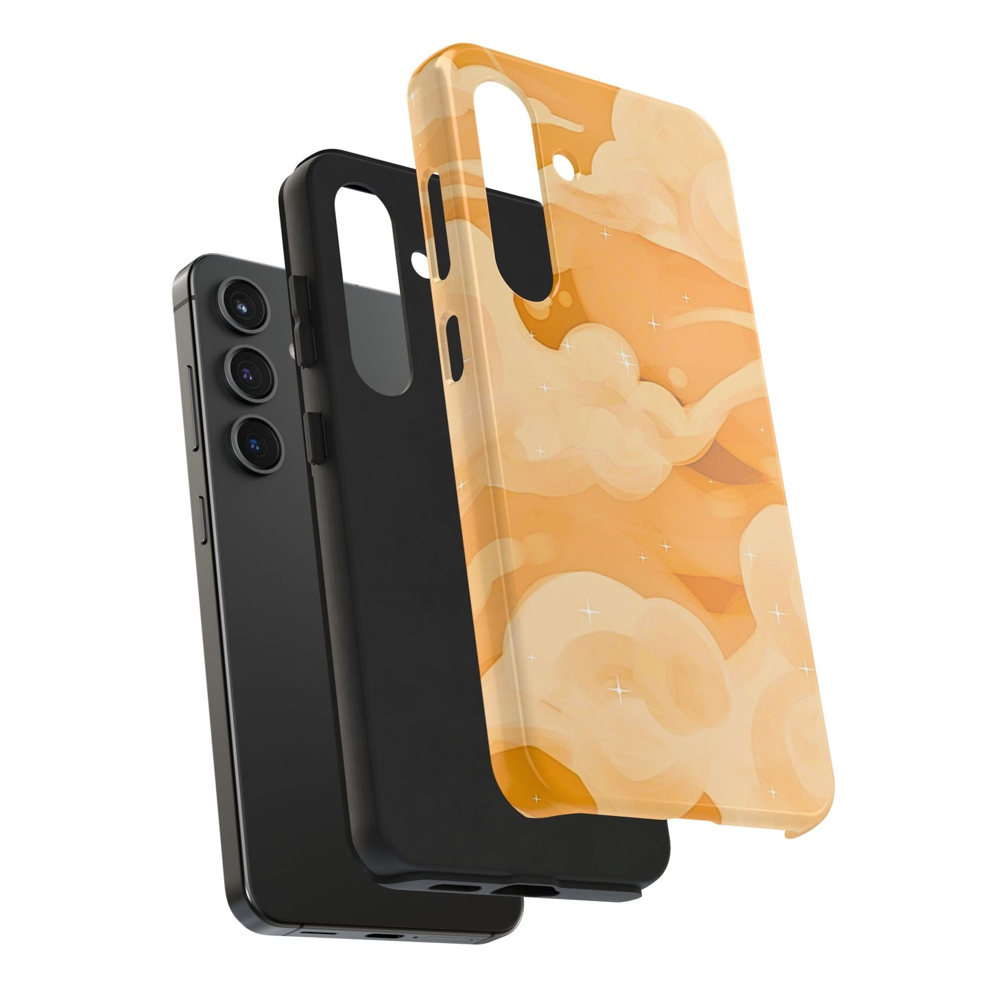 Colored Clouds Style Tough Phone Case | Aesthetic
