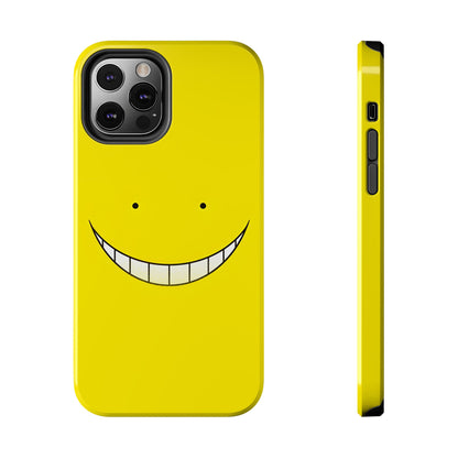 Assassination Classroom Koro-sensei Yellow Face Design Tough Phone Case | Anime