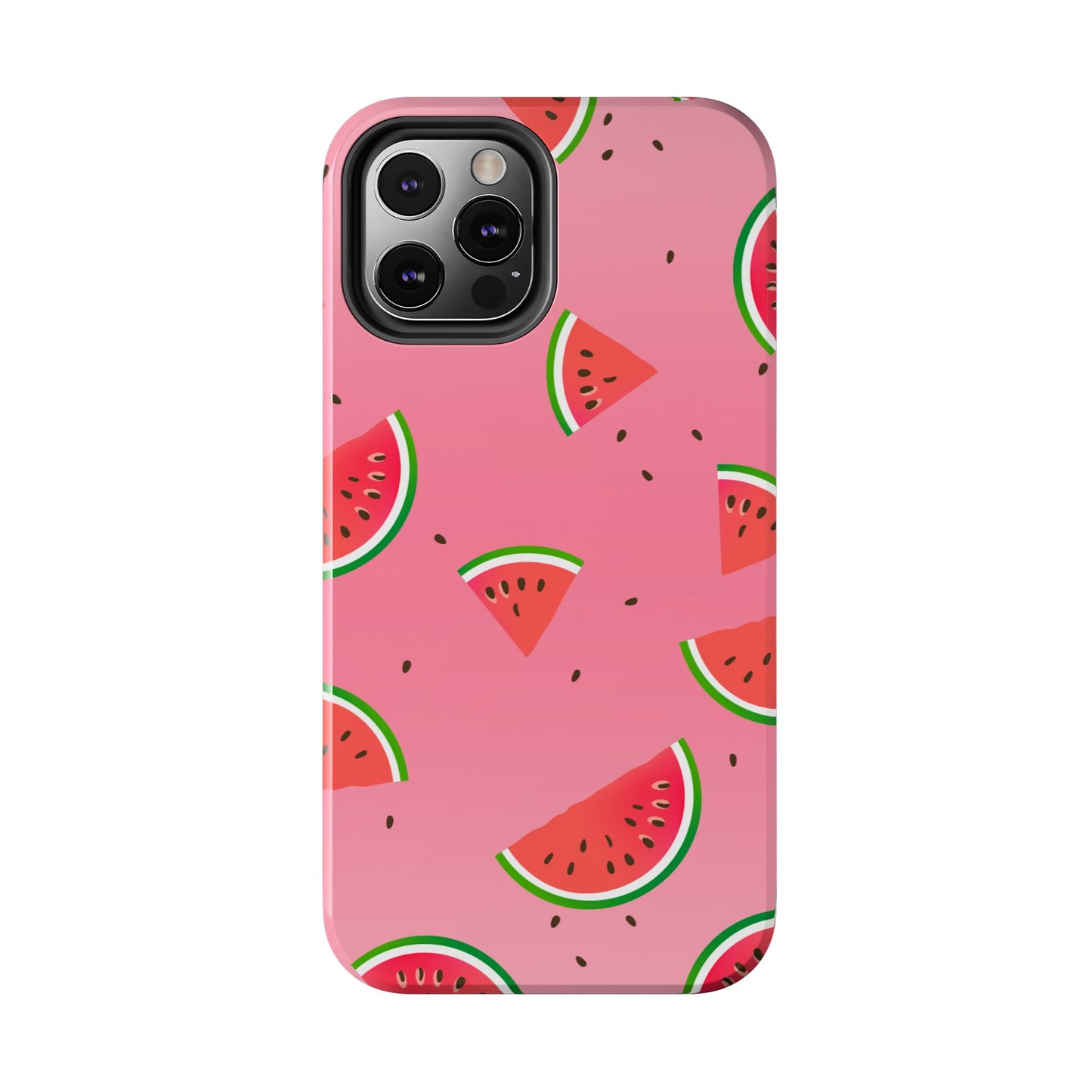 Pink and Red Gradient Watermelon Tough Phone Case | Food