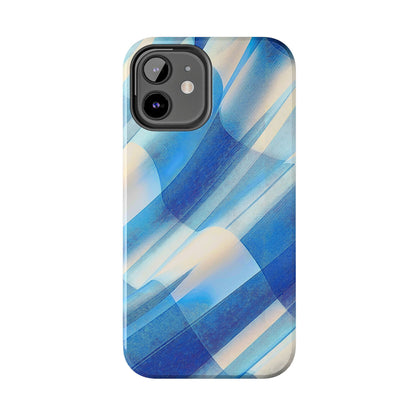 Pastel Plaid Pattern Clean Tough Phone Case | Aesthetic