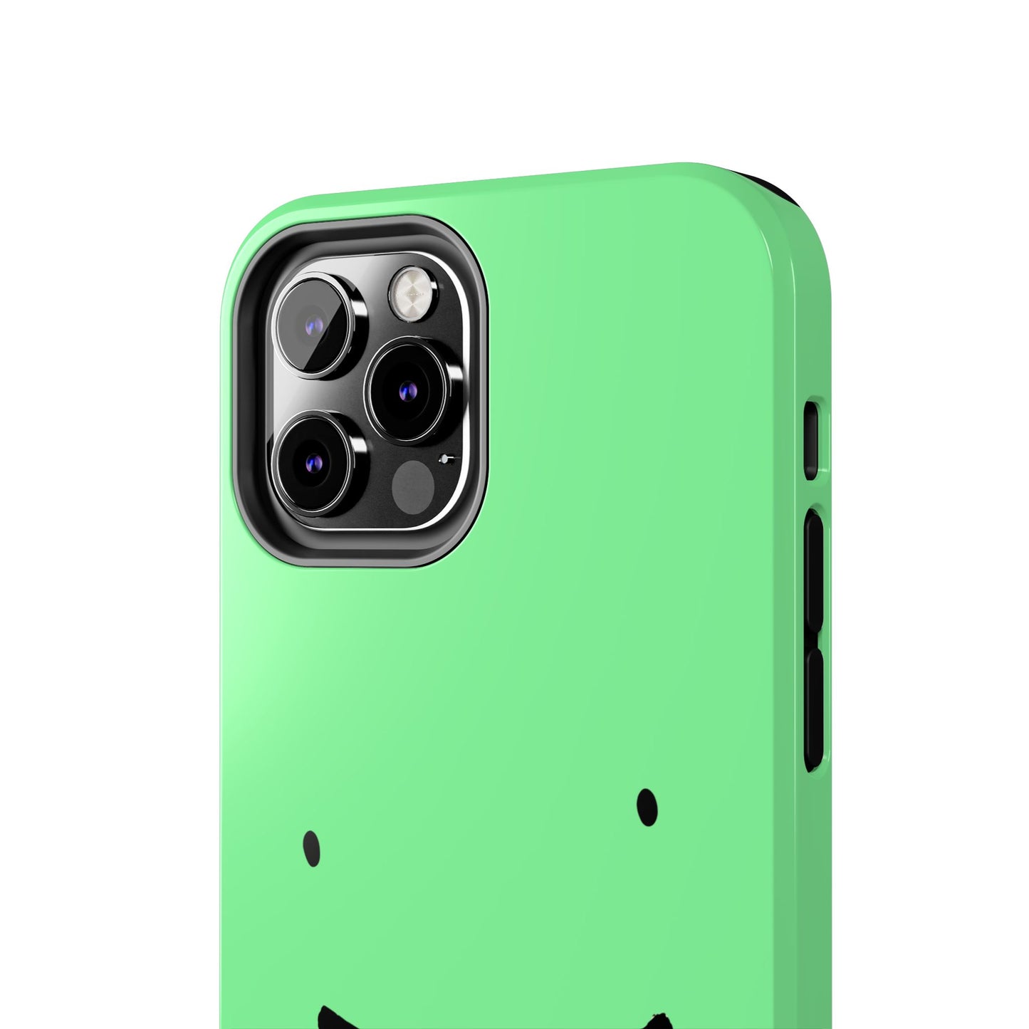 Simple Smile Green Face Tough Phone Case | Other