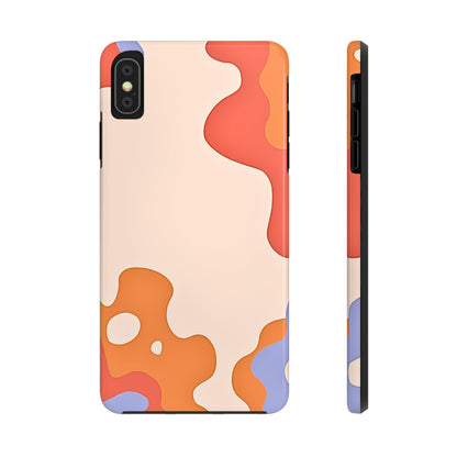 Funda resistente para teléfono con diseño de pastel líquido de verano | Estética