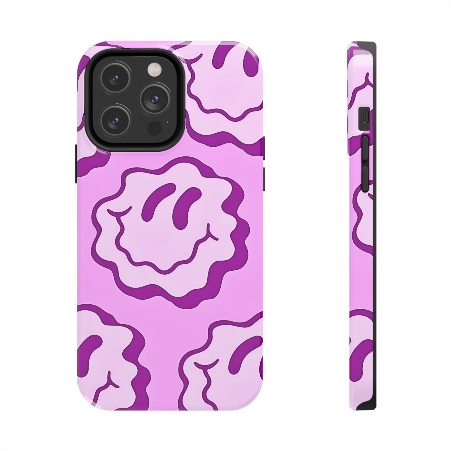 Waving Smile Preppy Pinky Tough Phone Case | Aesthetic