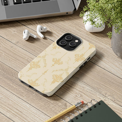 Vintage Classic Ornament Pattern Tough Phone Case | Aesthetic