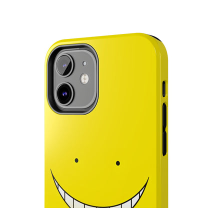 Assassination Classroom Koro-sensei Yellow Face Design Tough Phone Case | Anime