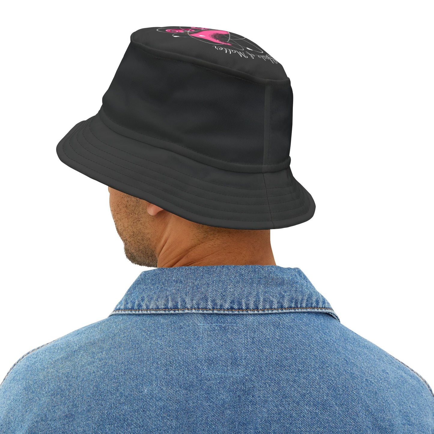 Black Skate Addict Bucket Hat
