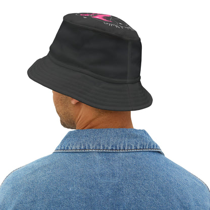 Black Skate Addict Bucket Hat